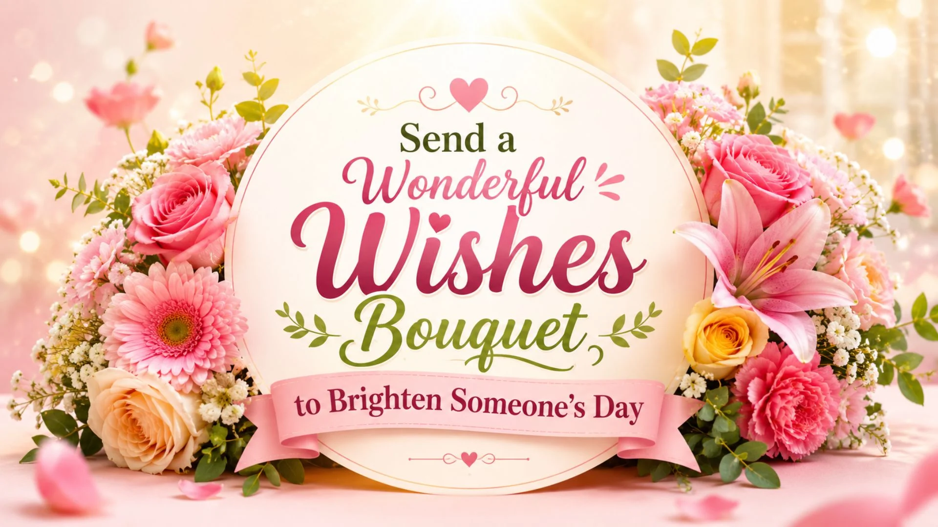 Send a Wonderful Wishes Bouquet to Brighten Someone’s Day