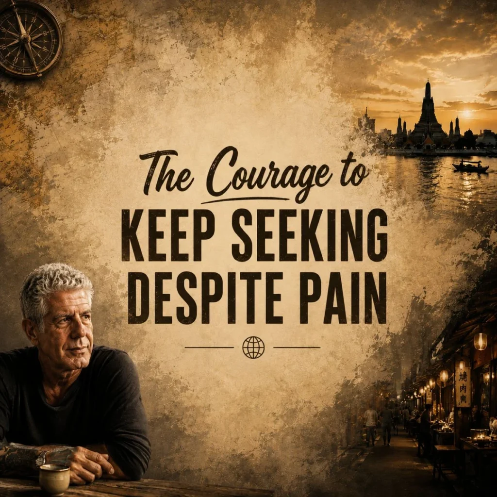 The Courage to Keep Seeking Despite Pain