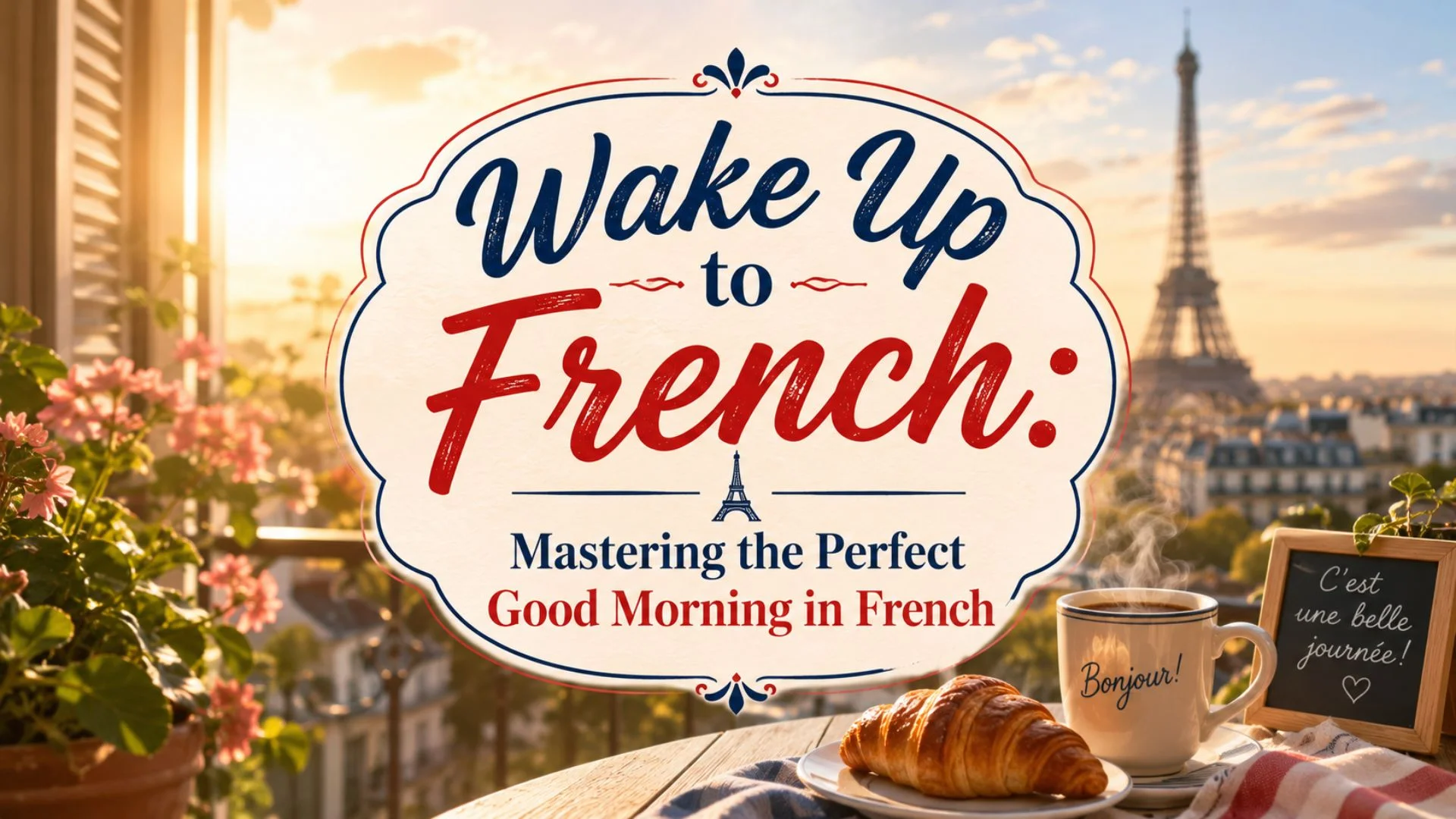 Wake Up to French Mastering the Perfect Good Morning in French