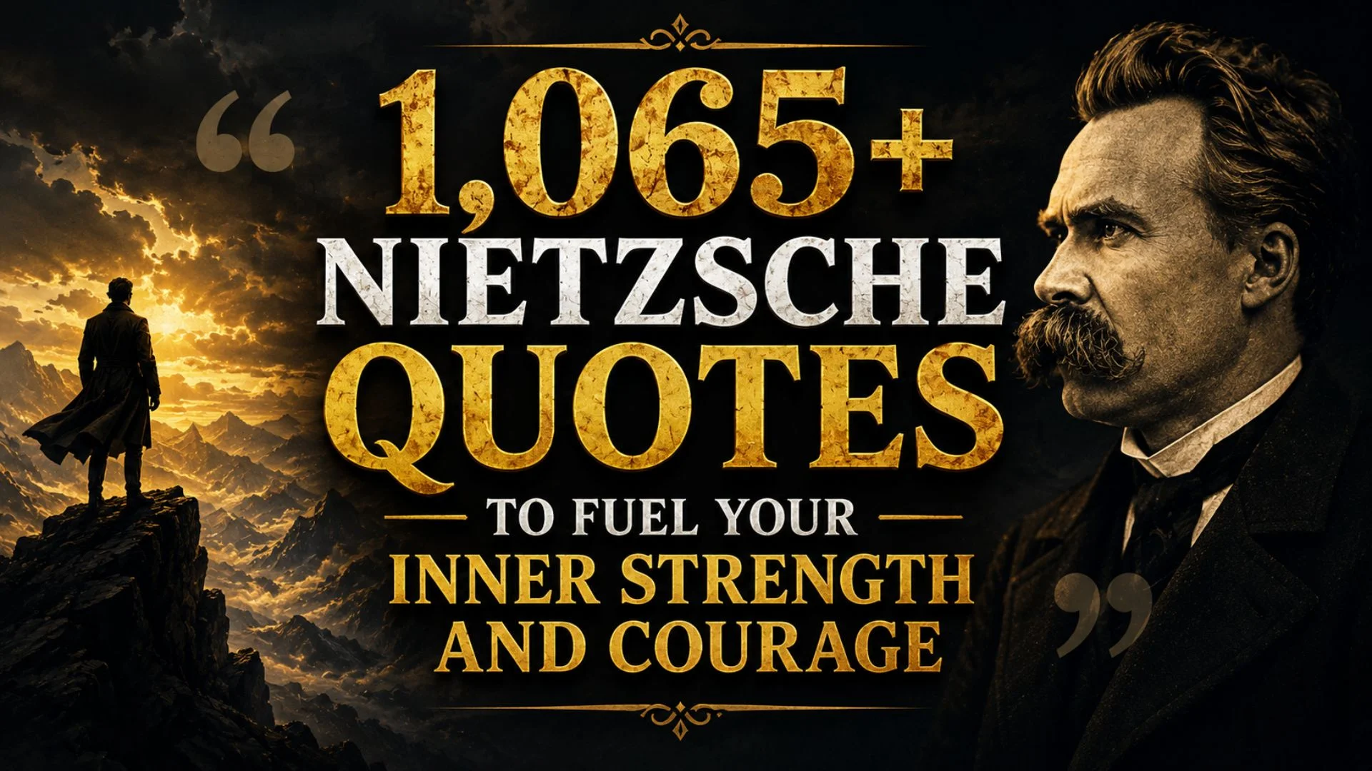 1,065+ Nietzsche Quotes to Fuel Your Inner Strength and Courage