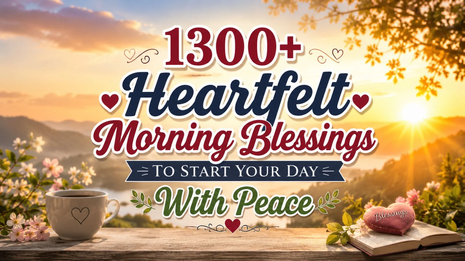 1300+ Heartfelt Morning Blessings to Start Your Day With Peace