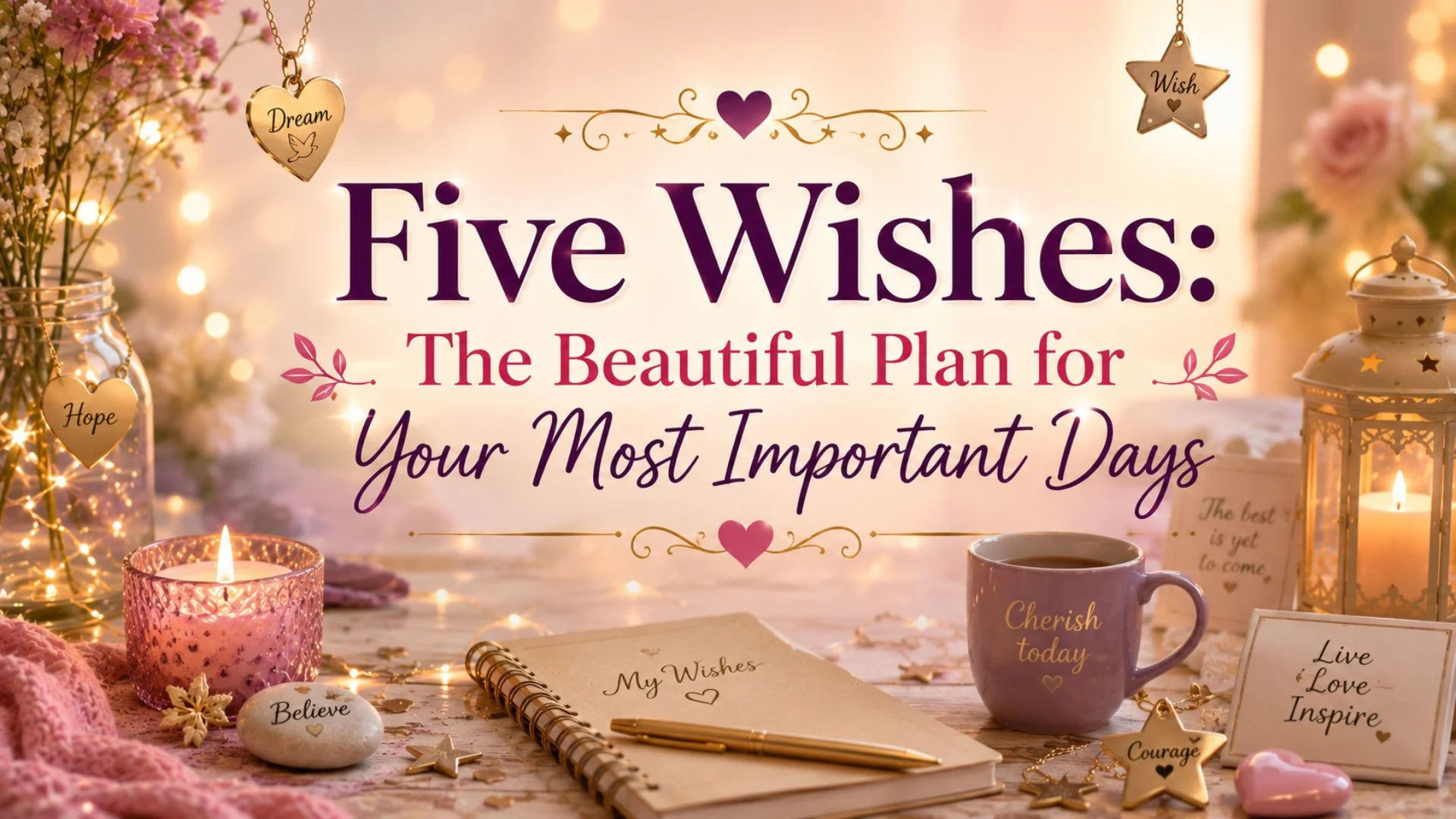 Five Wishes The Beautiful Plan for Your Most Important Days