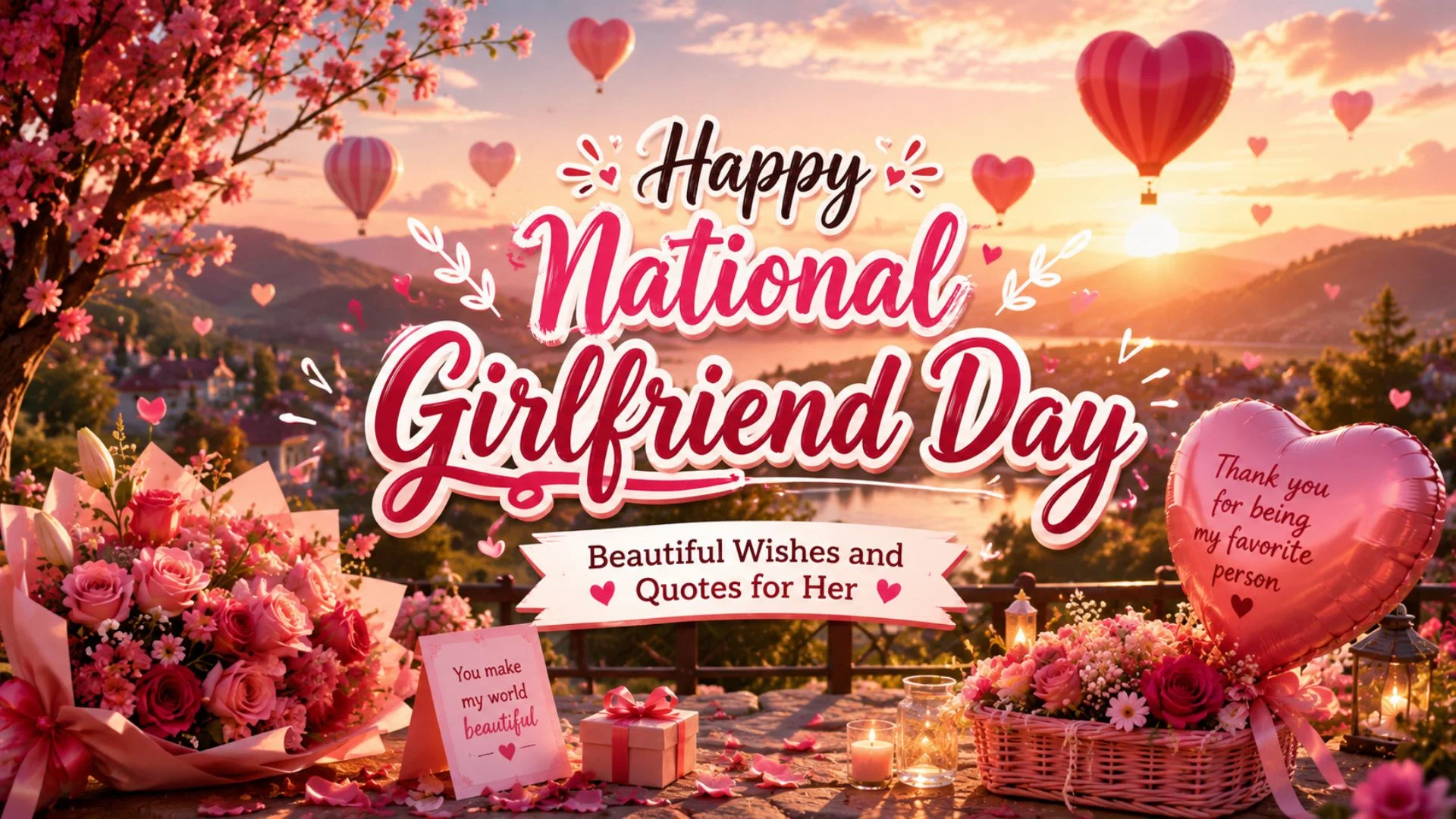 Happy National Girlfriend Day Beautiful Wishes and Quotes for Her