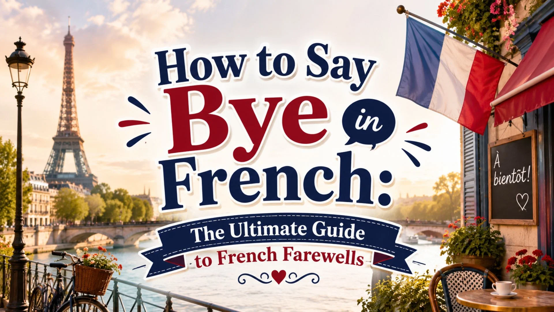 How to Say Bye in French The Ultimate Guide to French Farewells