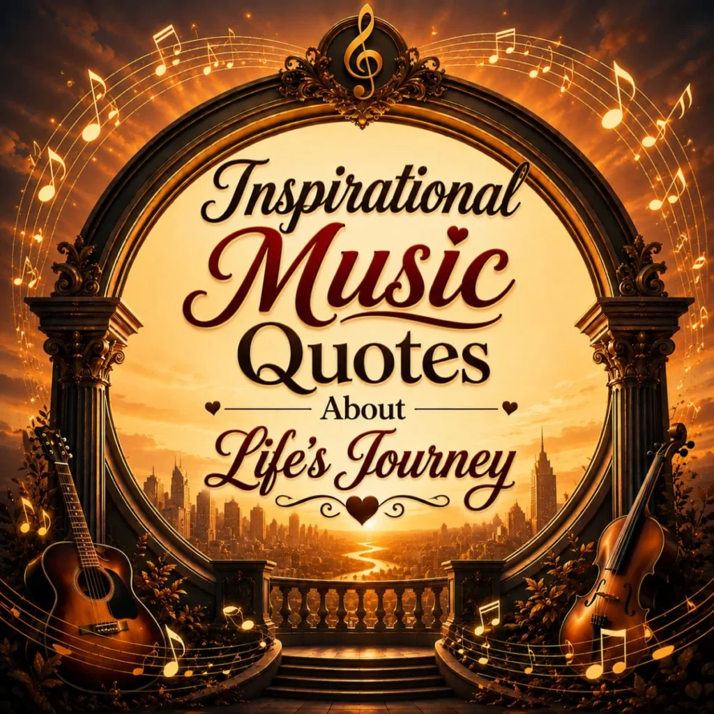 Inspirational Music Quotes About Life's Journey
