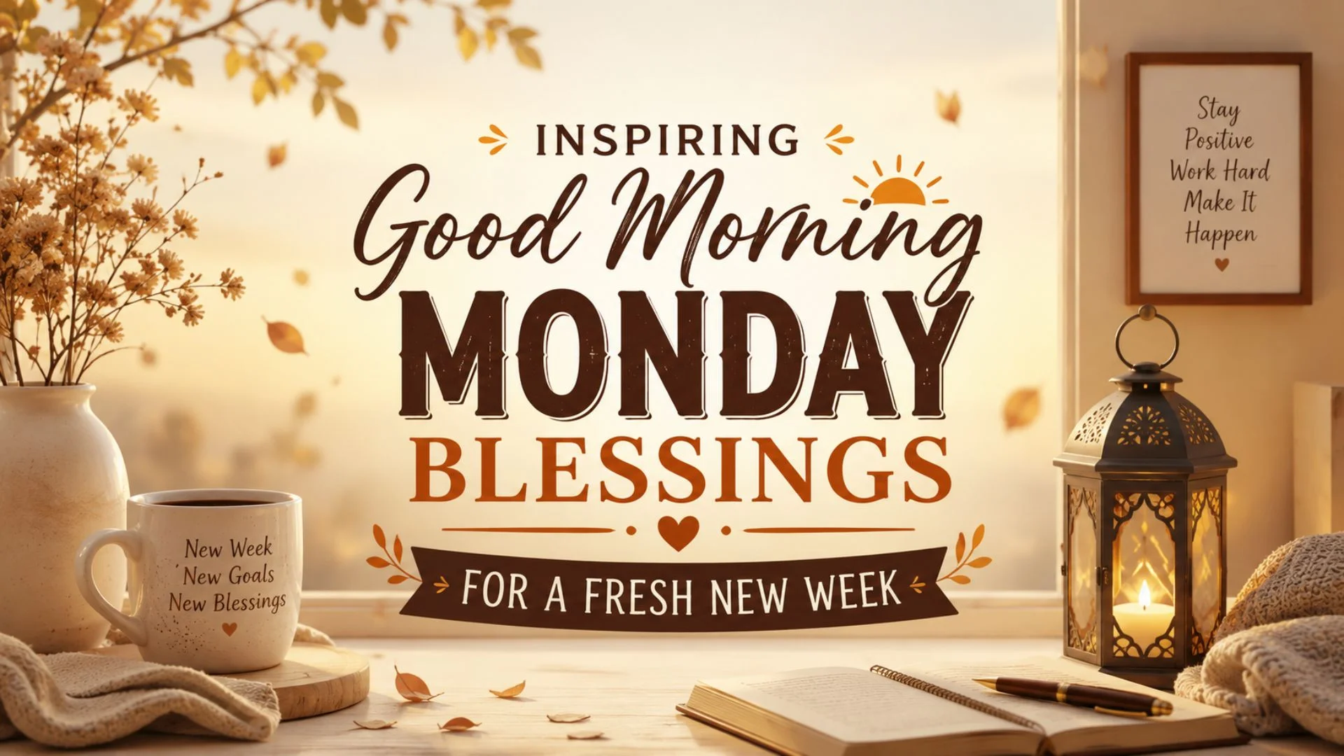 Inspiring Good Morning Monday Blessings for a Fresh New Week