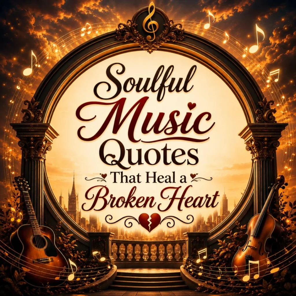 Soulful Music Quotes That Heal a Broken 