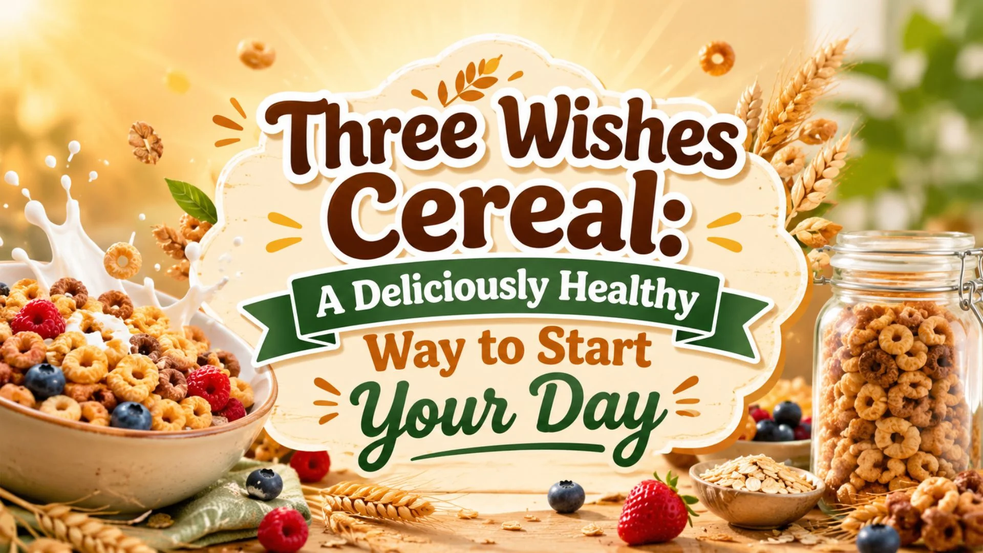 Three Wishes Cereal A Deliciously Healthy Way to Start Your Day