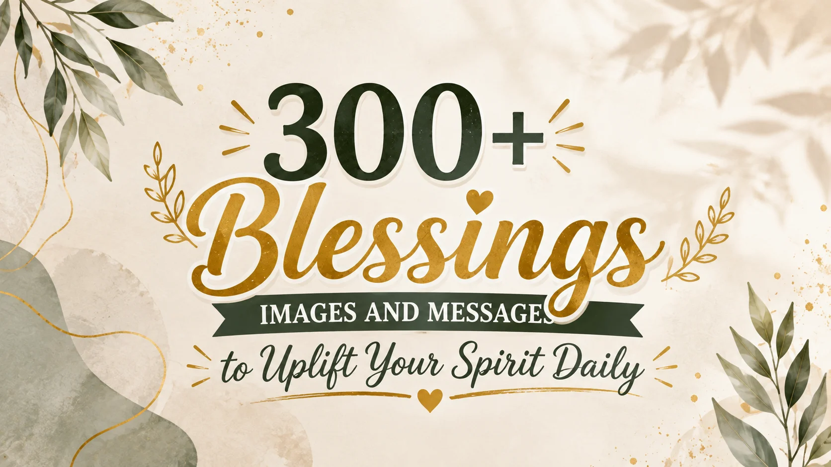 300+ Blessings Images and Messages to Uplift Your Spirit Daily
