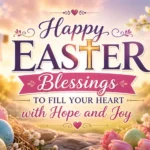 Happy Easter Blessings to Fill Your Heart with Hope and Joy