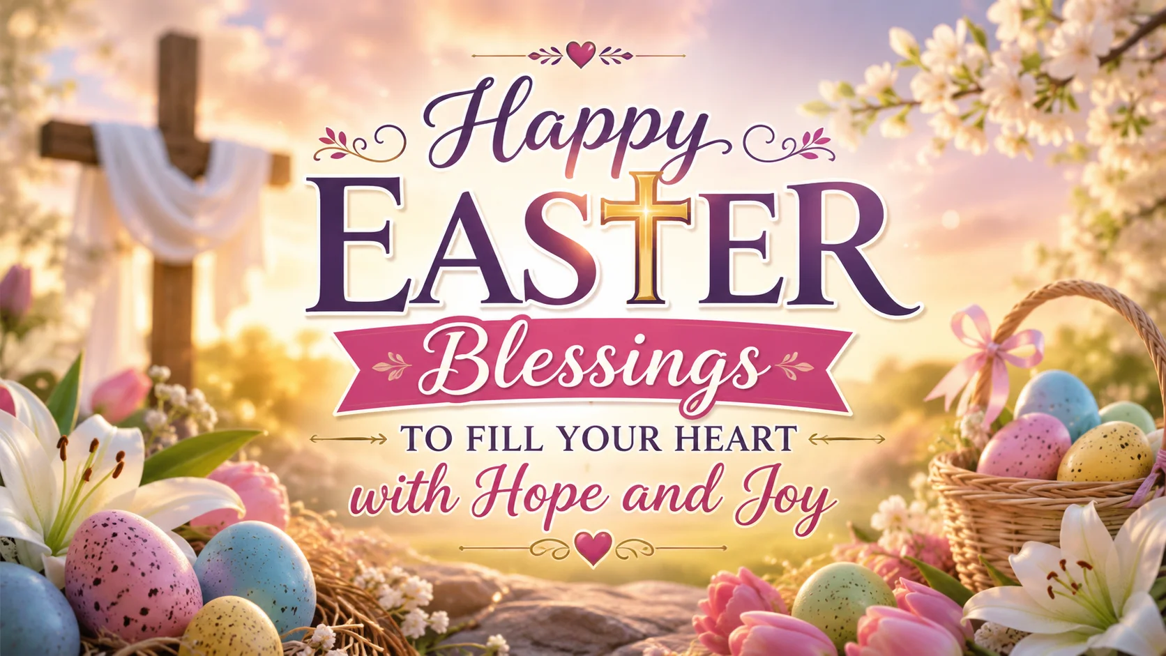 Happy Easter Blessings to Fill Your Heart with Hope and Joy