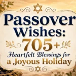Passover Wishes 705+ Heartfelt Blessings for a Joyous Holiday