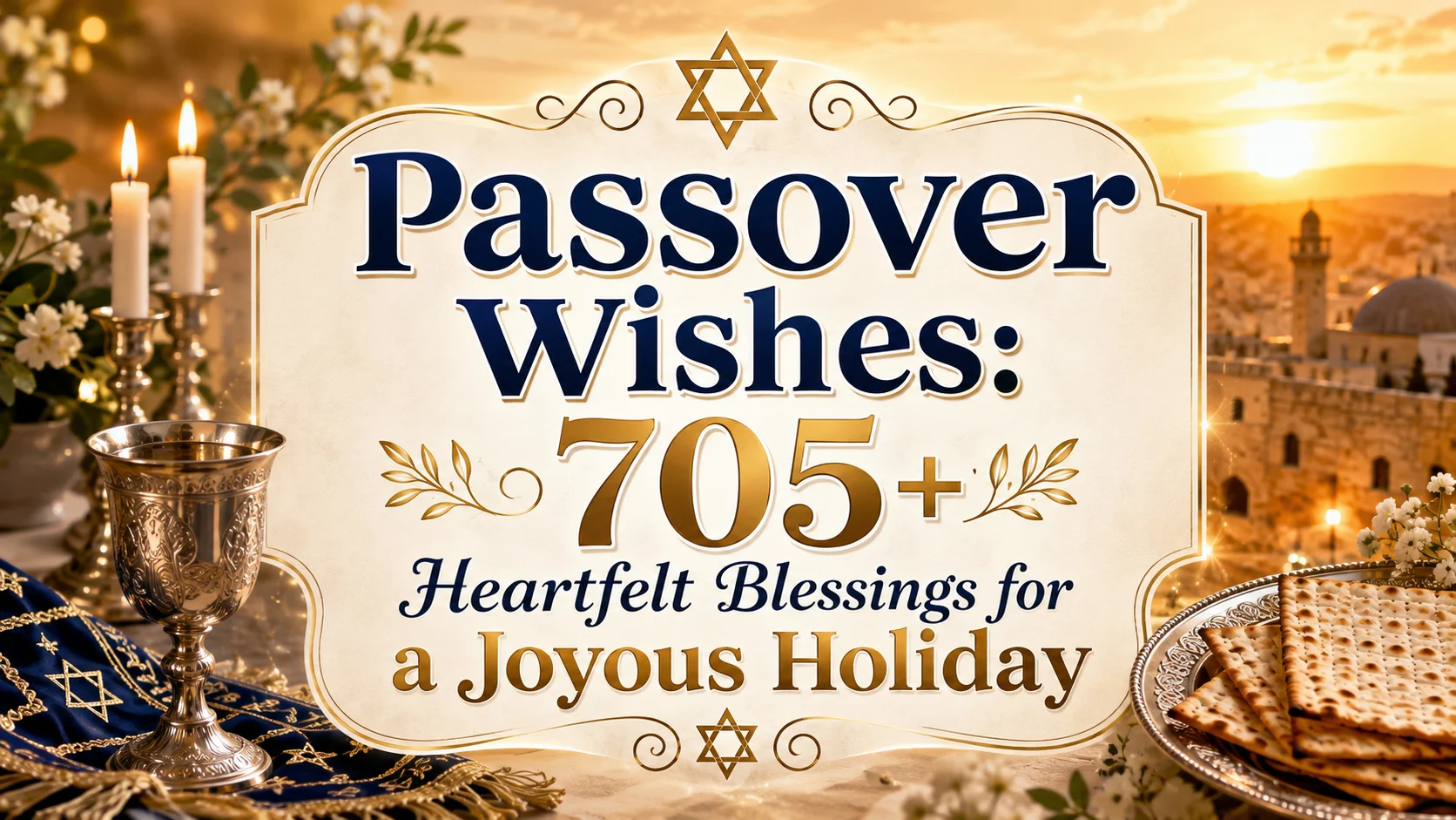 Passover Wishes 705+ Heartfelt Blessings for a Joyous Holiday