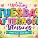 Uplifting Tuesday Afternoon Blessings to Refresh Your Soul