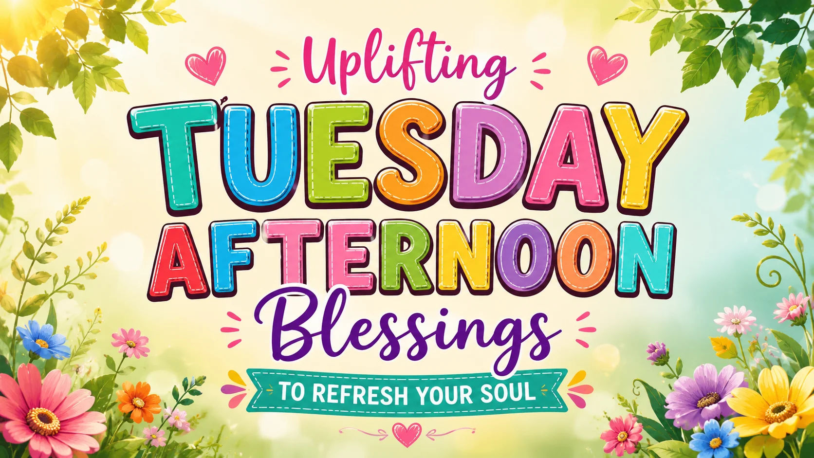 Uplifting Tuesday Afternoon Blessings to Refresh Your Soul