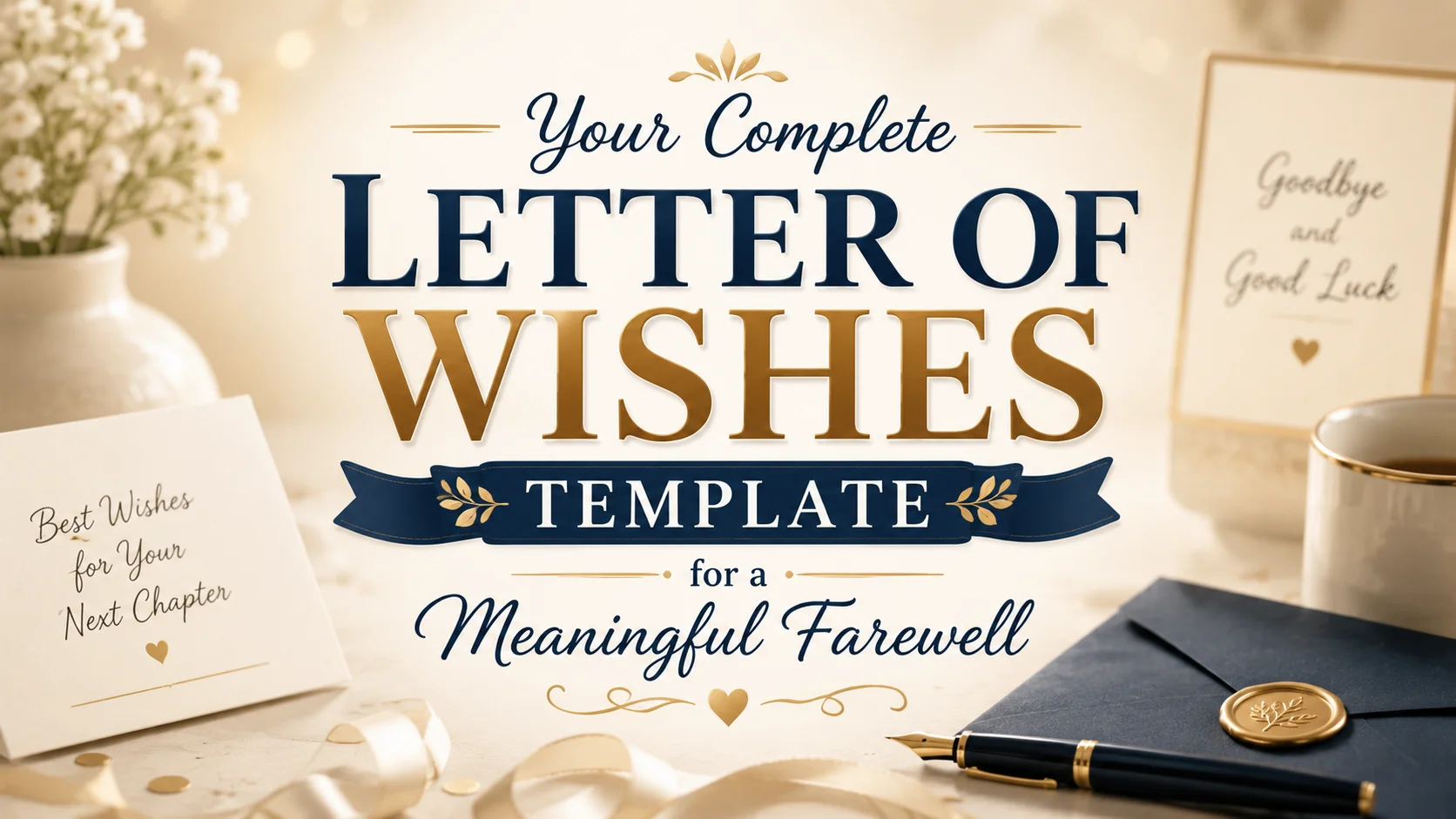 Your Complete Letter of Wishes Template for a Meaningful Farewell